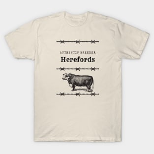 Authentic Hereford Breeder T-Shirt